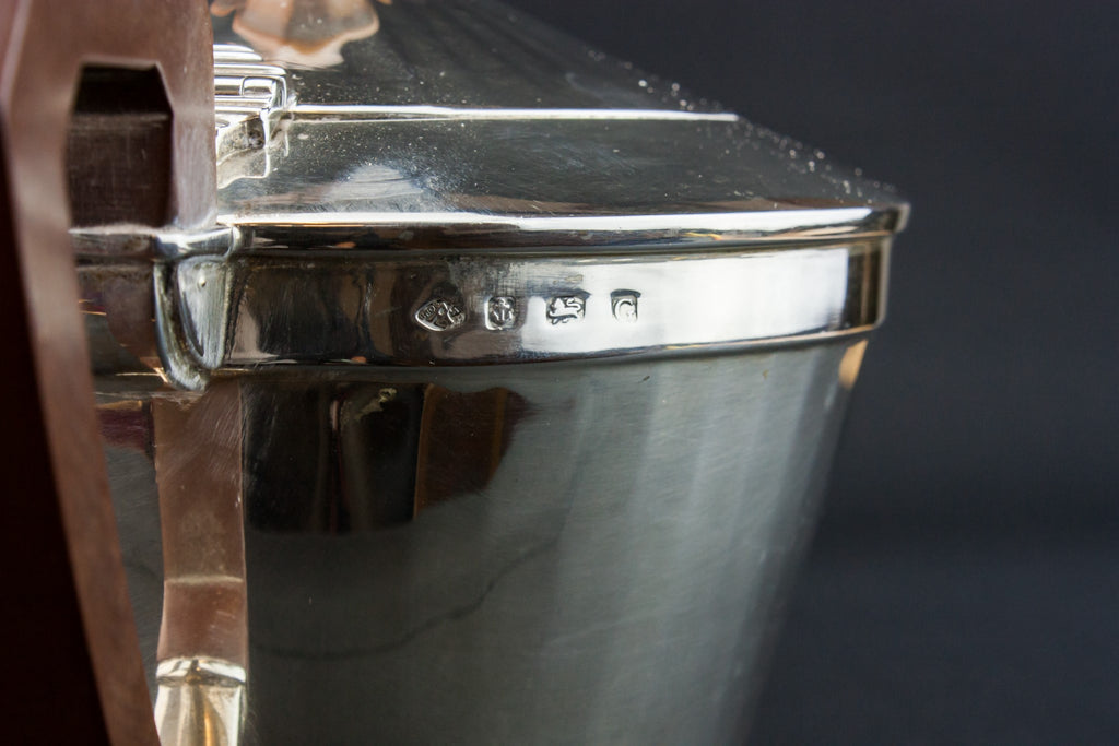 Art Deco silver tea set