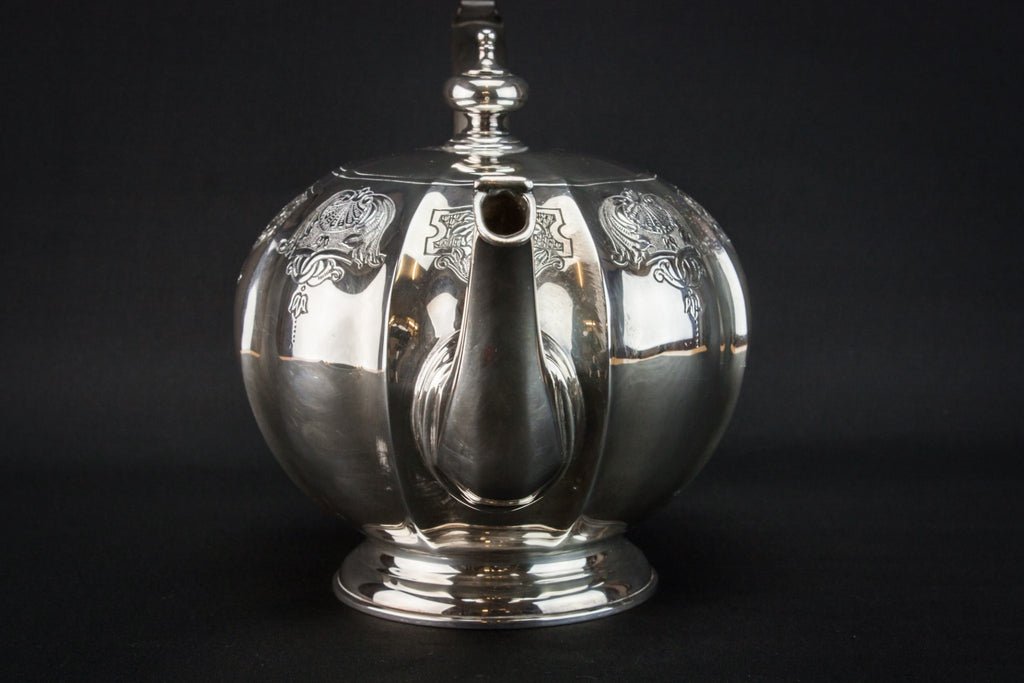 Sterling silver tea set