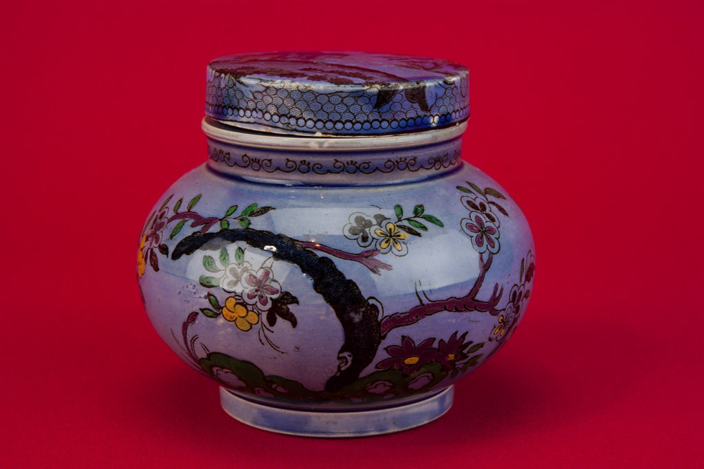 Victorian pottery jar