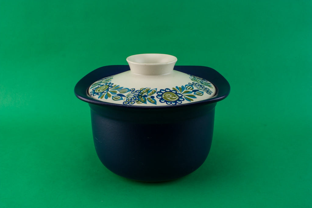 Modernist pottery serving bowl