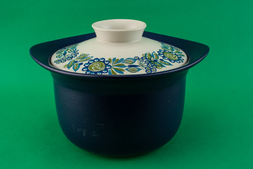Modernist pottery serving bowl