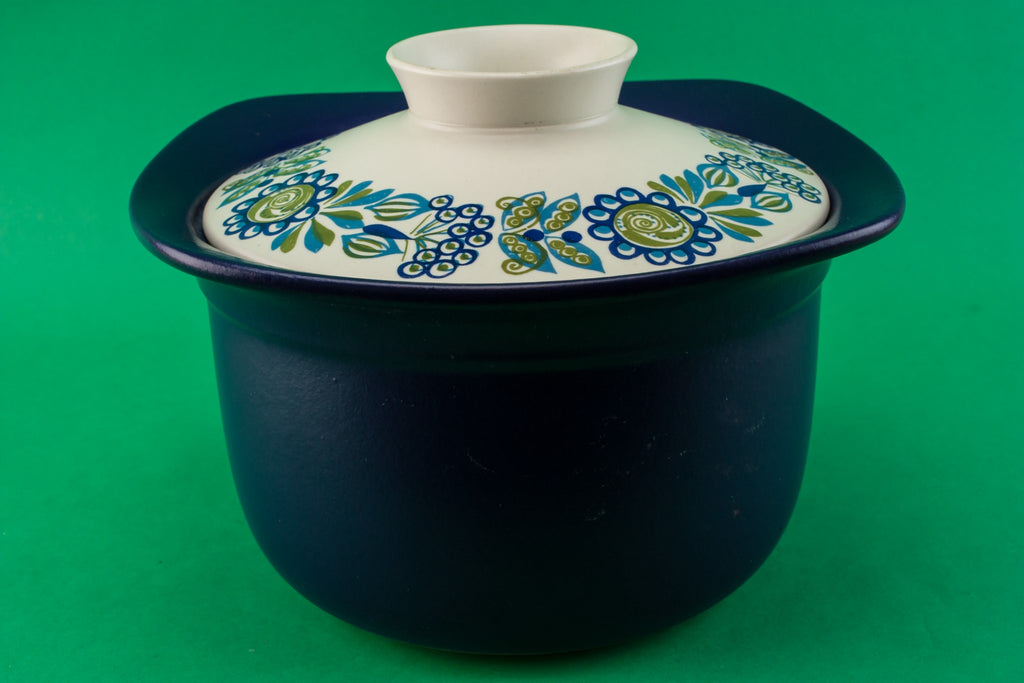 Modernist pottery serving bowl