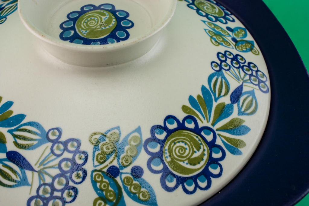 Modernist pottery serving bowl