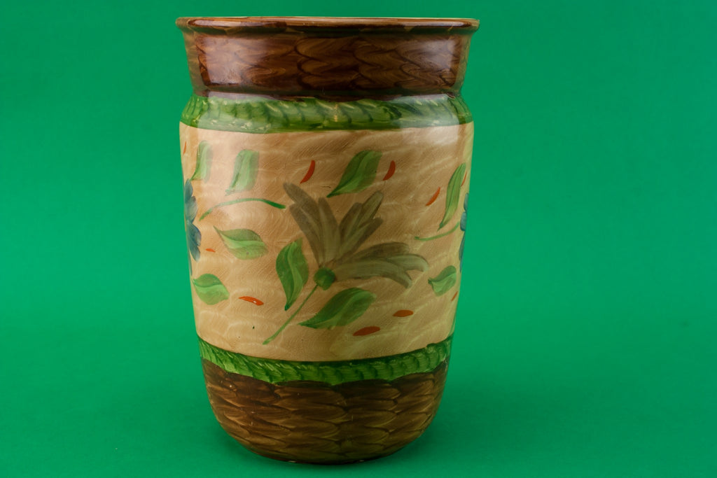 Art Deco pottery vase