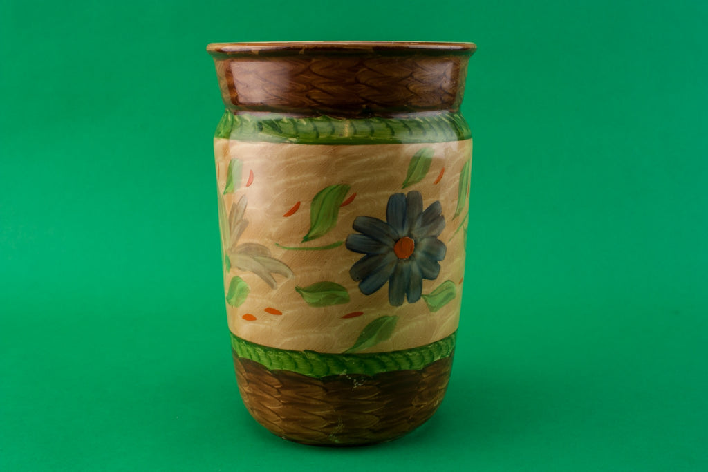 Art Deco pottery vase