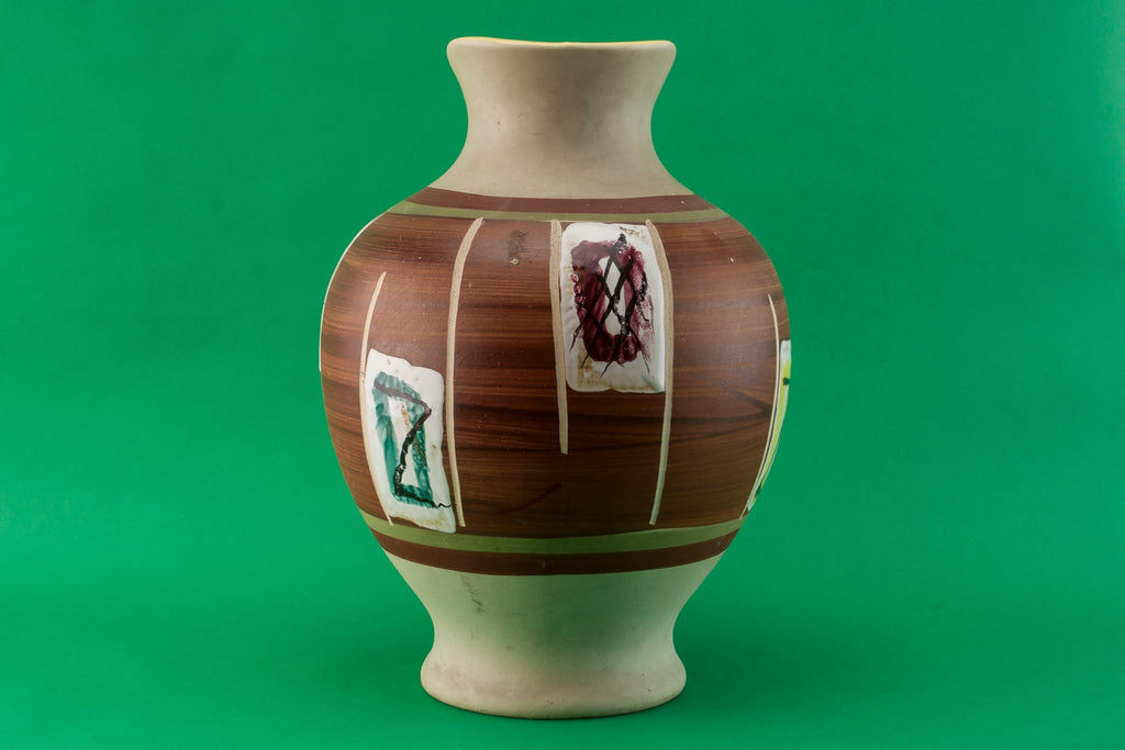 Large globular vase