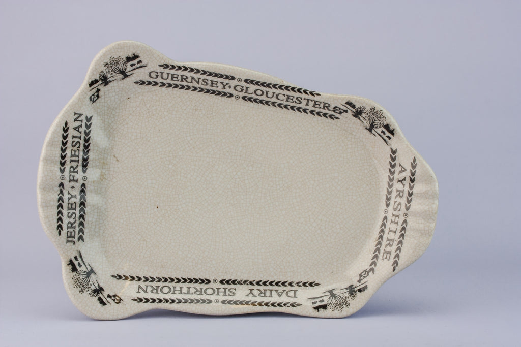Cheese dish with dome lid