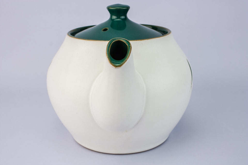 Pottery retro teapot