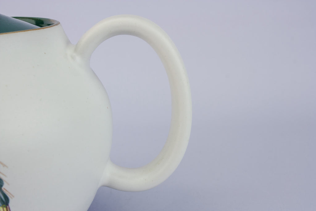 Pottery retro teapot