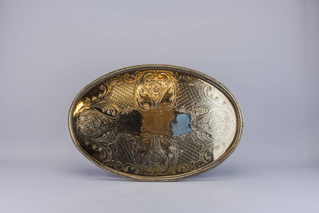 Silver plated tray