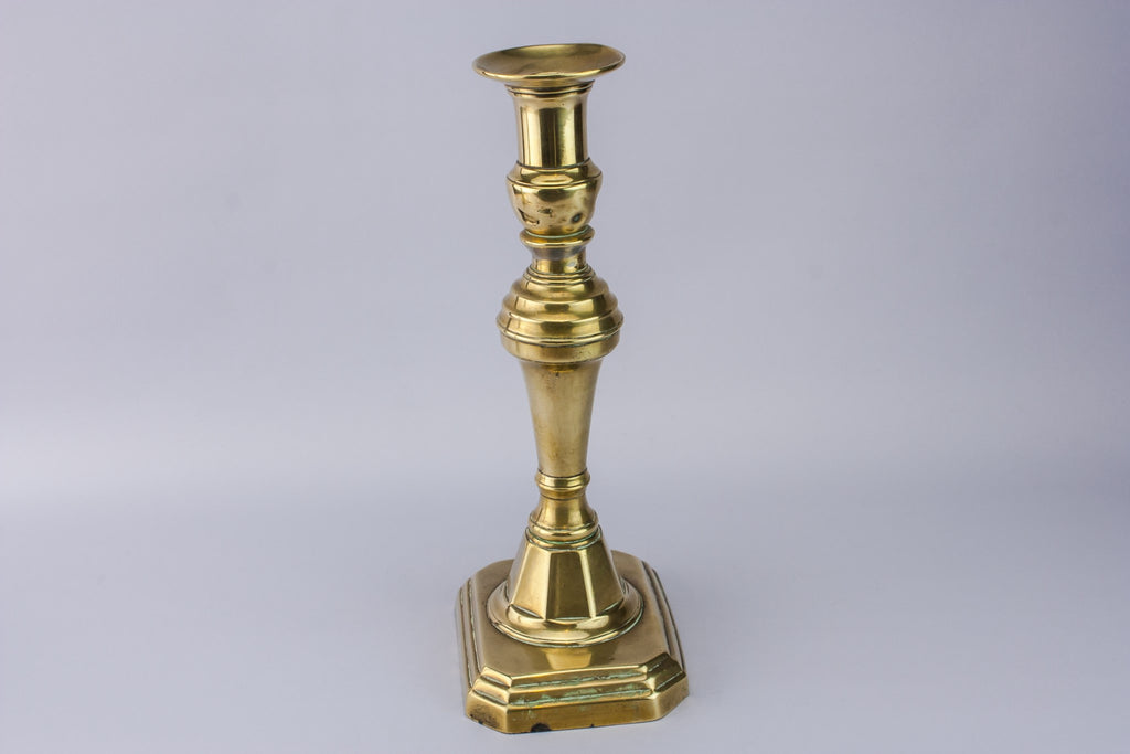 Pair of tall candlesticks