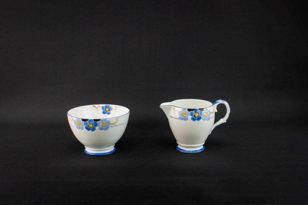 Paragon sugar bowl & creamer