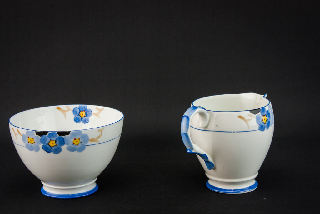 Paragon sugar bowl & creamer