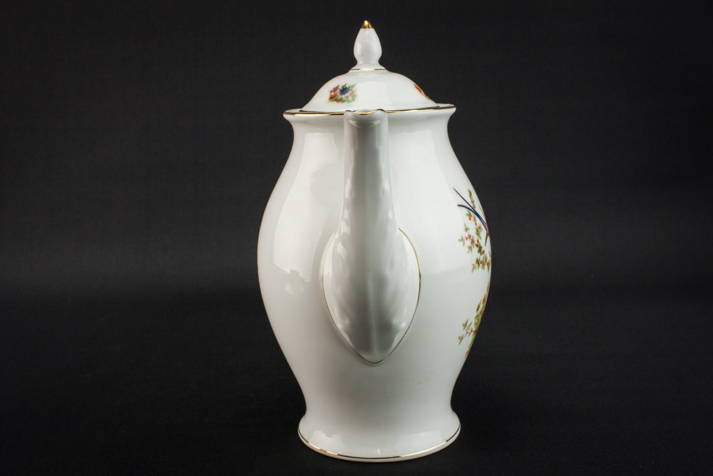 Porcelain coffee set for four