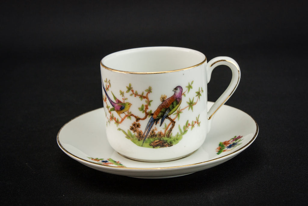 Porcelain coffee set for four