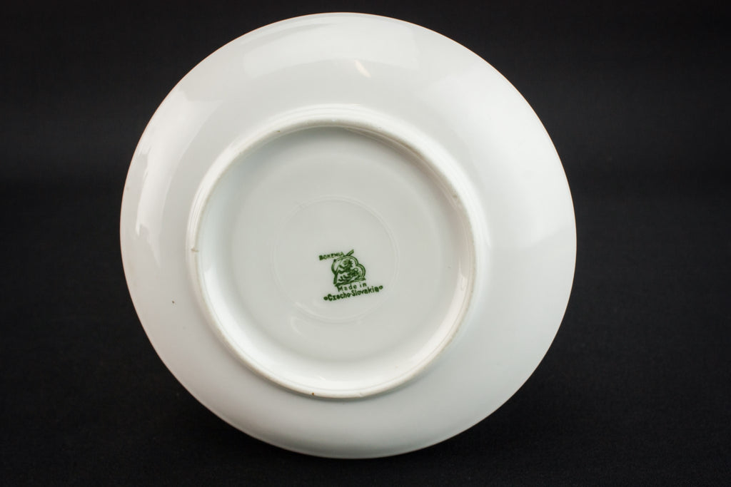 Porcelain coffee set for four