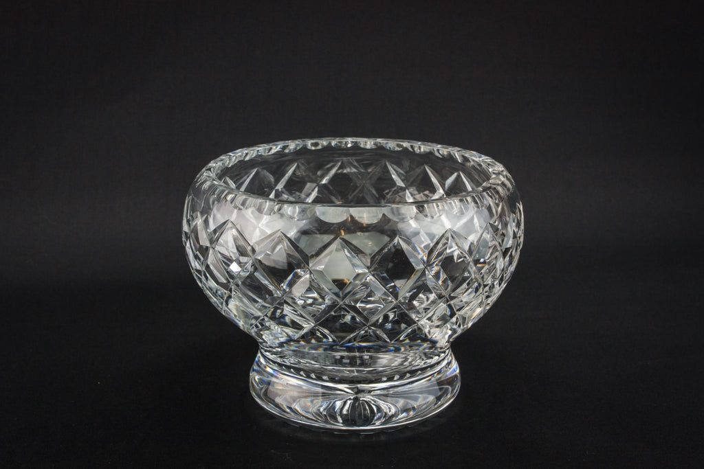 Modernist glass bowl