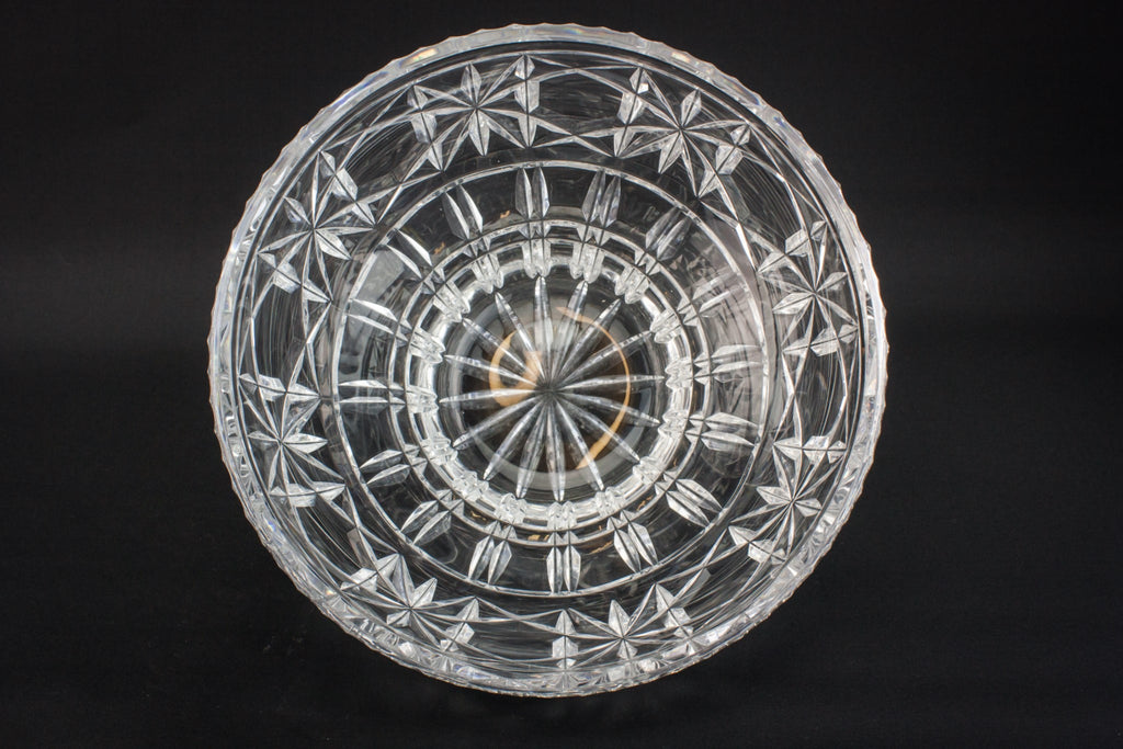 Modernist glass bowl