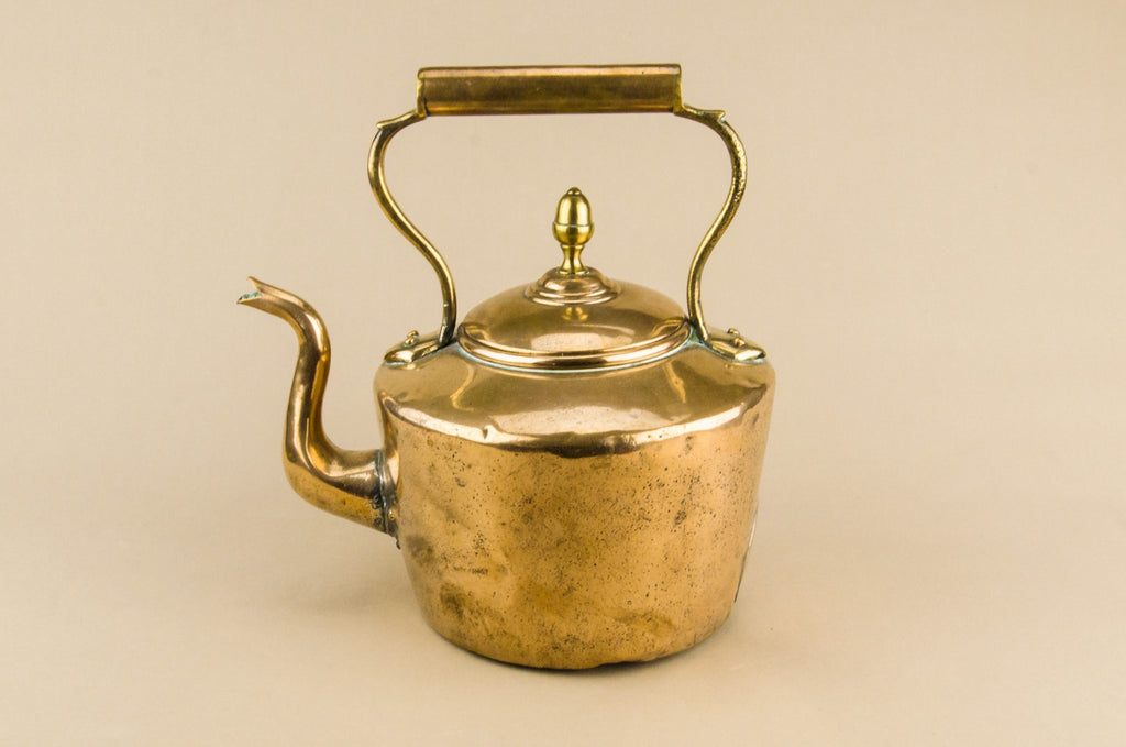Victorian copper kettle