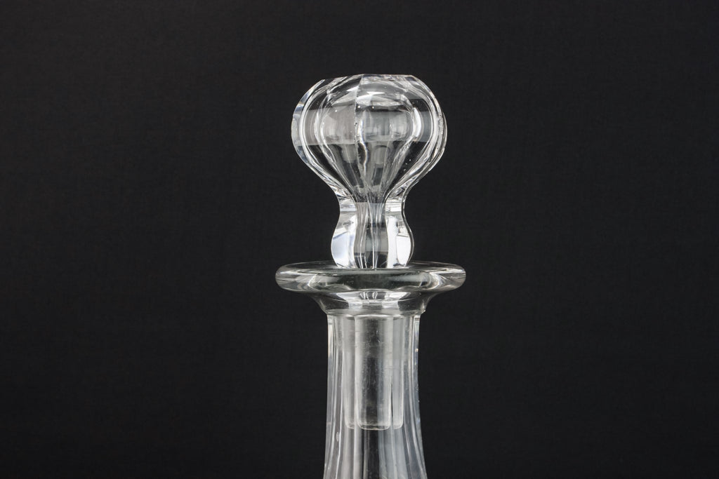 Port cut glass decanter