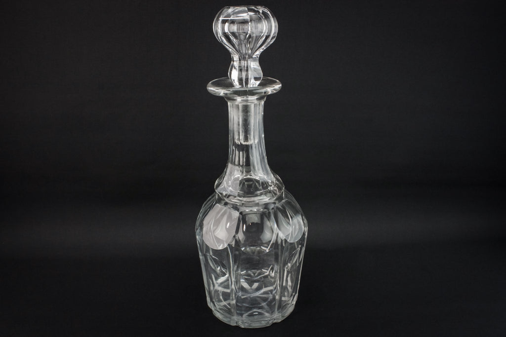 Port cut glass decanter