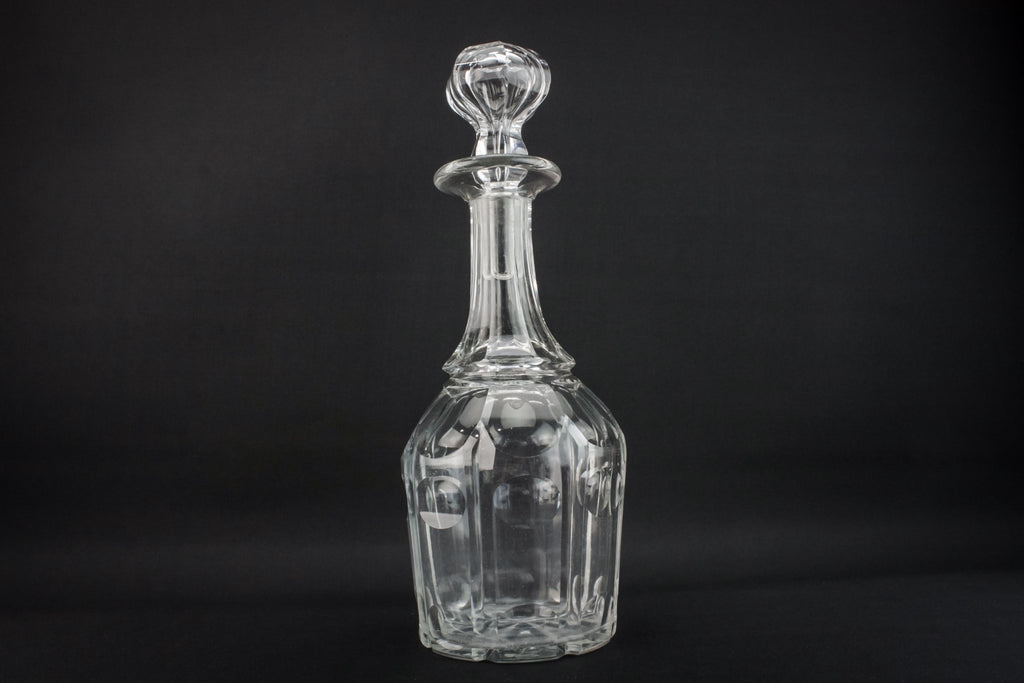 Port cut glass decanter
