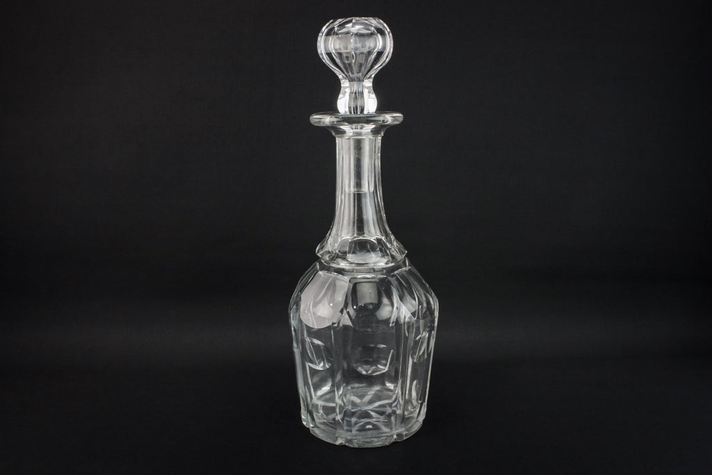 Port cut glass decanter