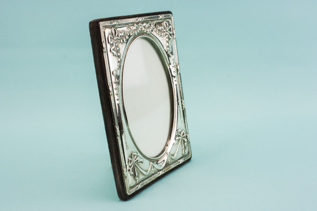 Small silver frame