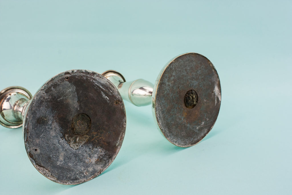 Pair of medium candlesticks