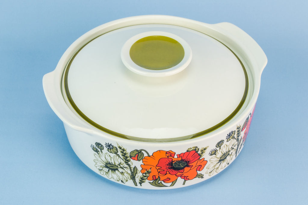 Meakin poppies tureen