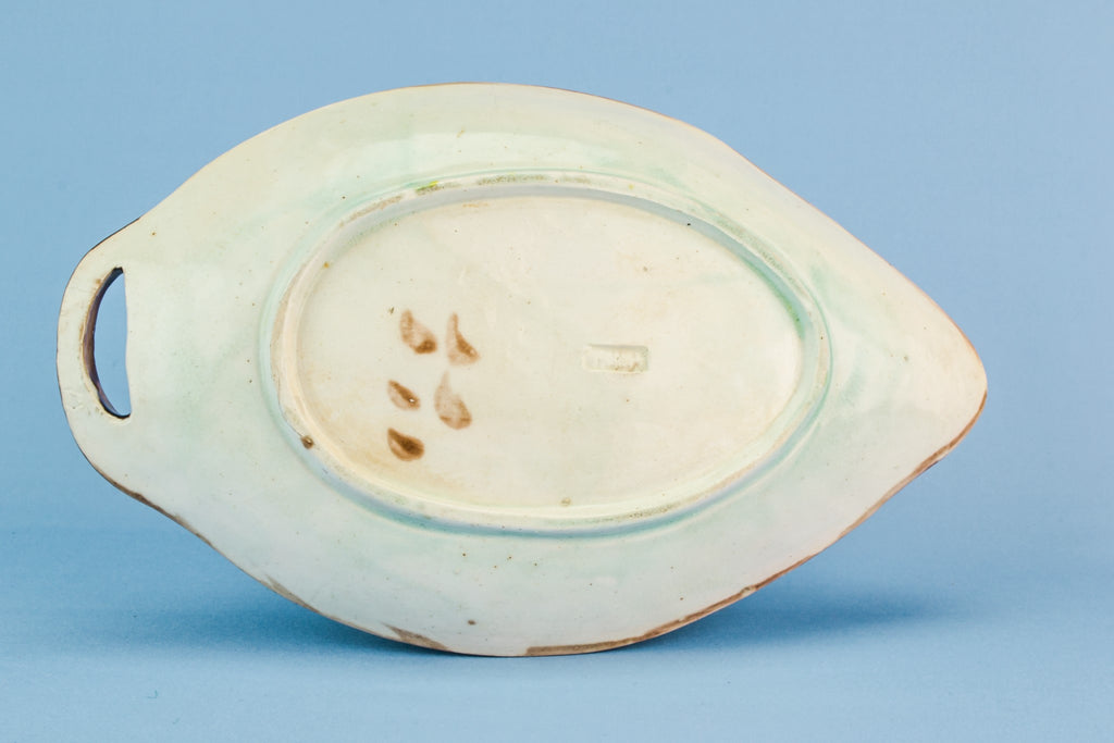 Majolica serving dish
