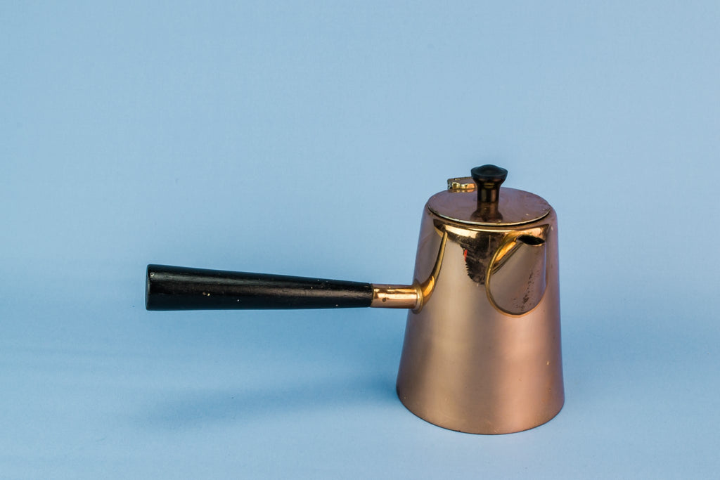 Small copper coffee pot