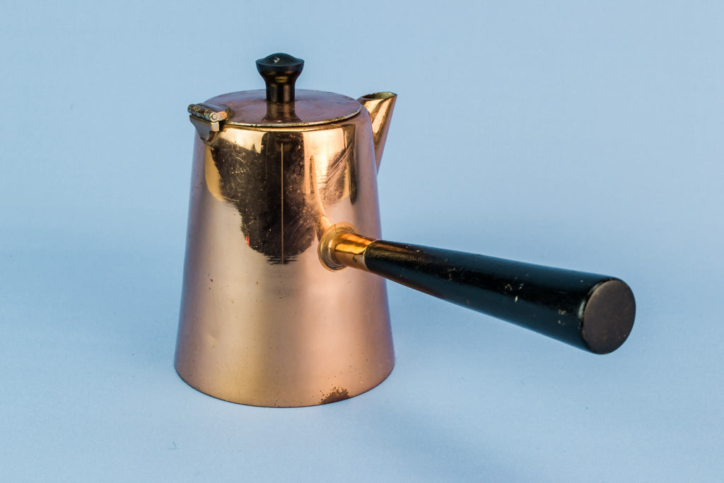 Small copper coffee pot