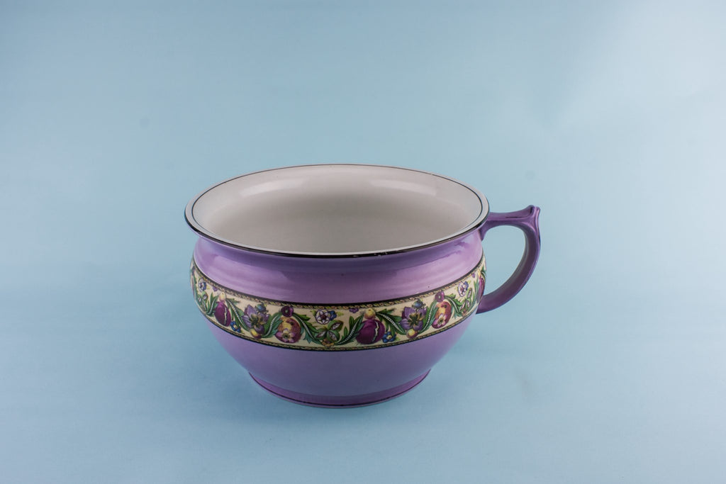 Stoneware Art Deco planter