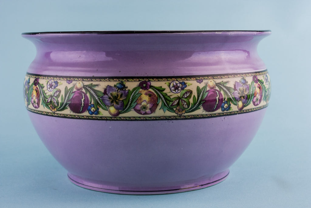 Stoneware Art Deco planter