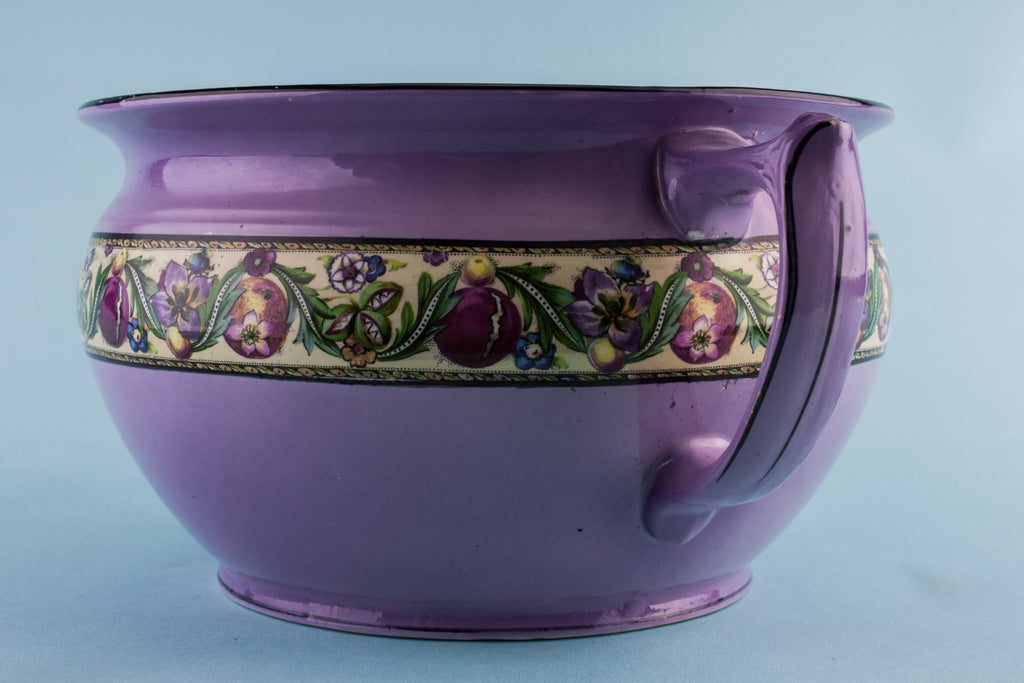 Stoneware Art Deco planter