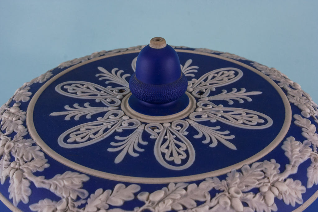 Jasperware cheese dish