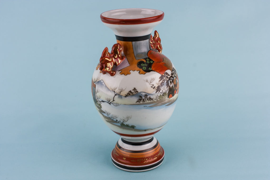 Kutani porcelain vase
