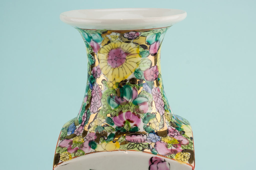 Tall porcelain vase