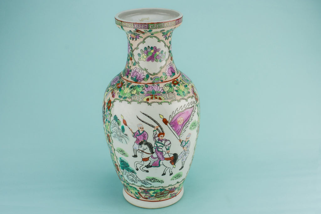 Famille Rose porcelain vase