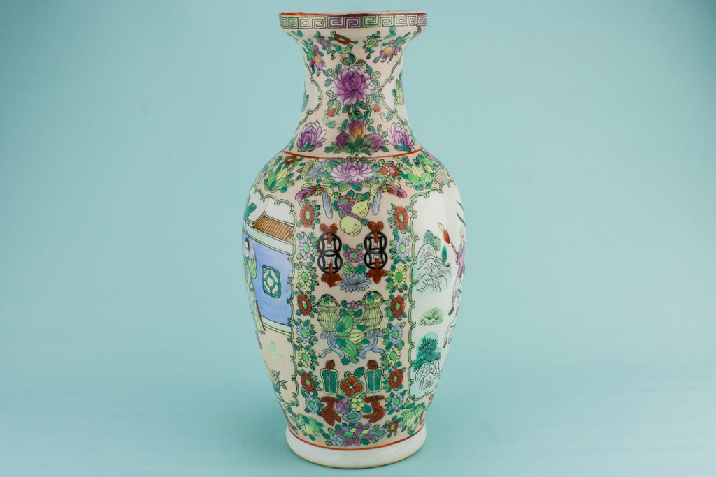 Famille Rose porcelain vase