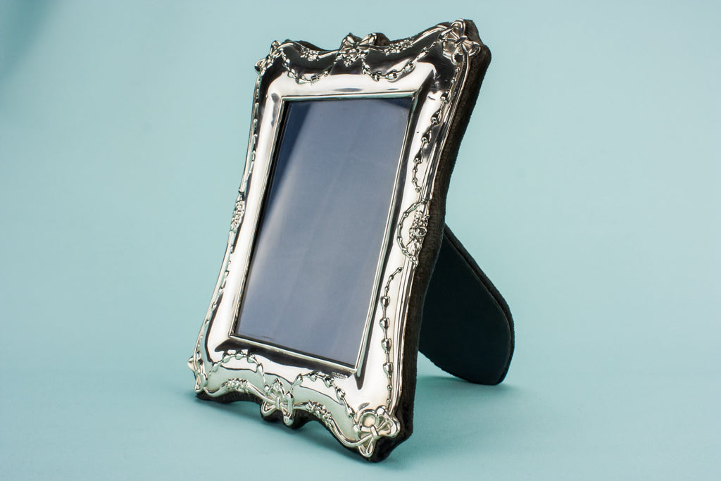 Sterling silver photo frame