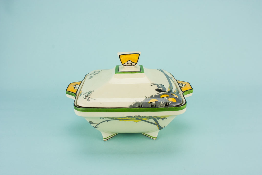 Art Deco pottery tureen