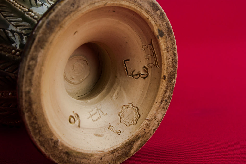 Stoneware Arts & Crafts vase