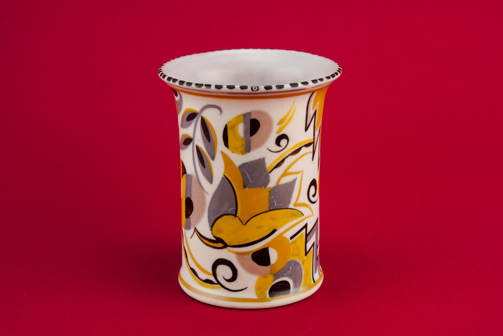 Pottery Art Deco vase