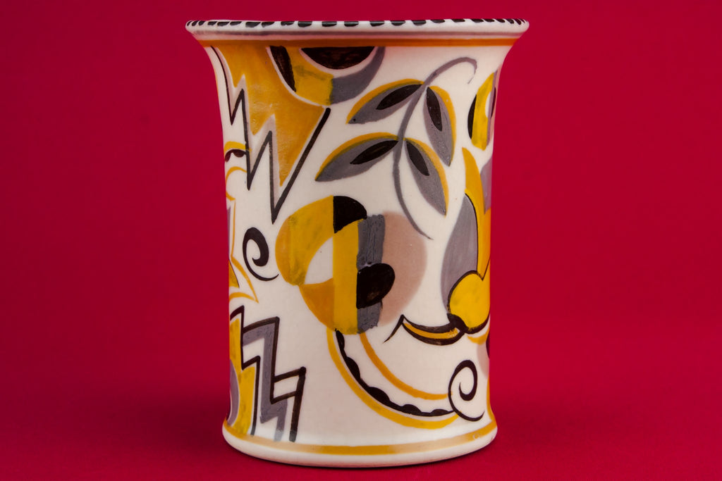 Pottery Art Deco vase