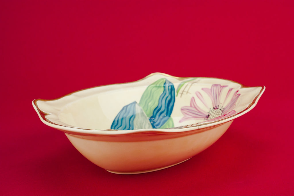 Pottery serving bowl