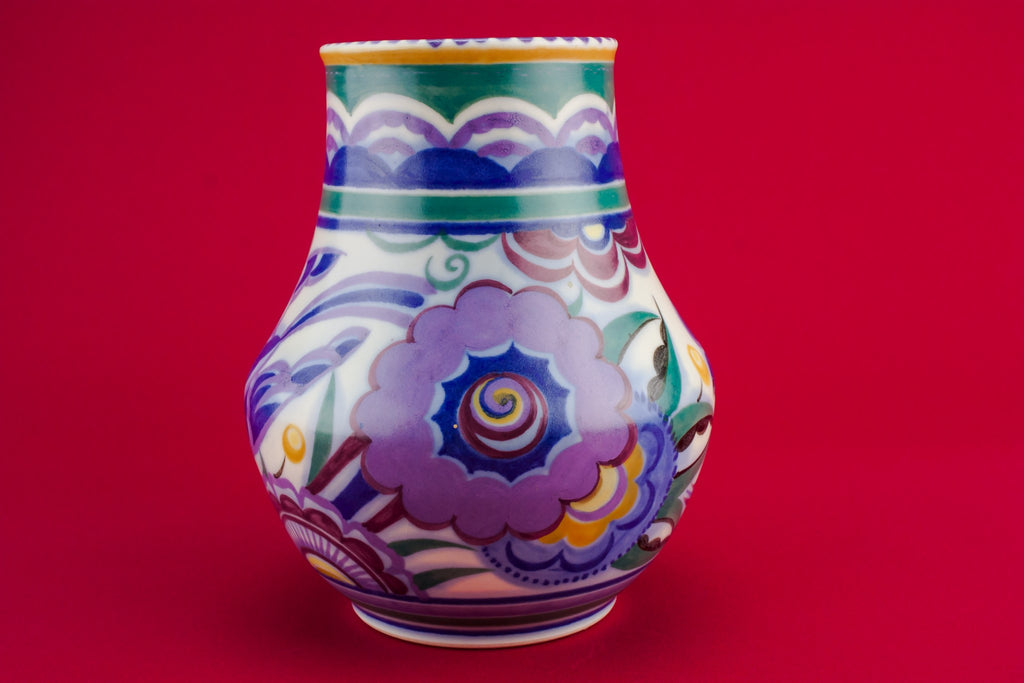 Art Deco pottery vase