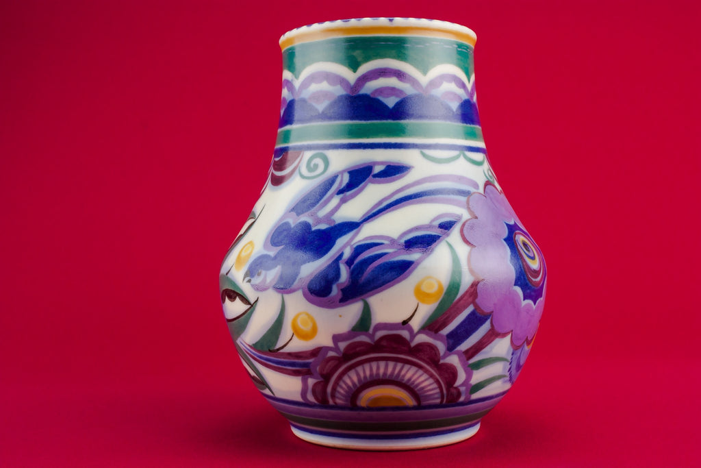 Art Deco pottery vase
