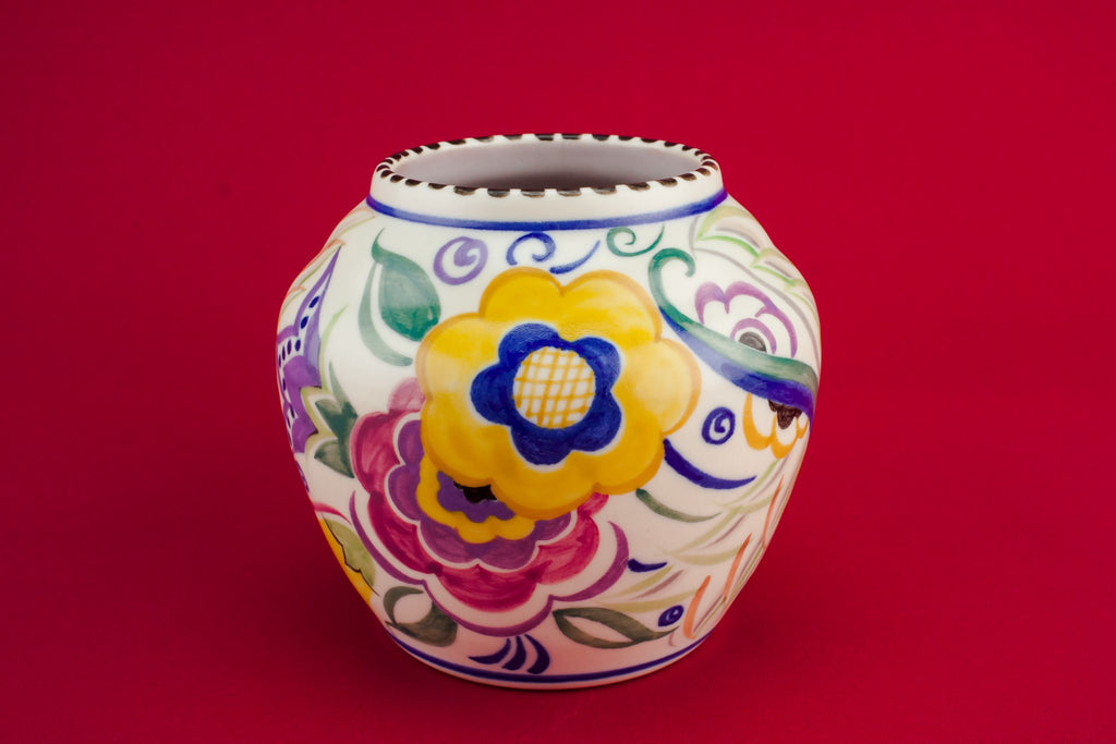 Poole pottery vase